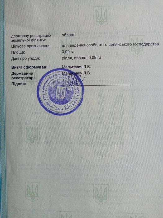 Земельна ділянка