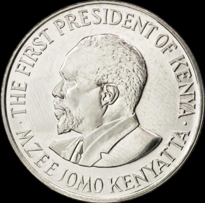 1 Shilling - 2005 - Quénia - 10a Viagem Apostólica do Papa Francisco