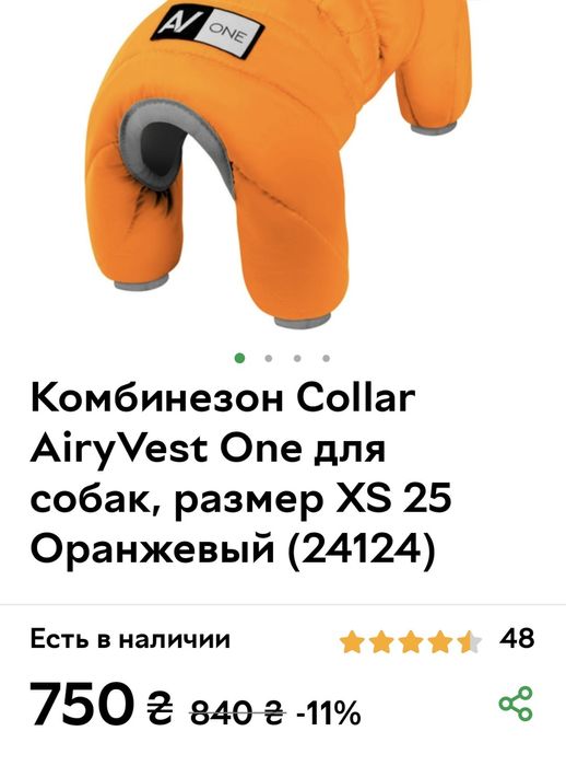 Зимний комбинезон для маленькой собачки