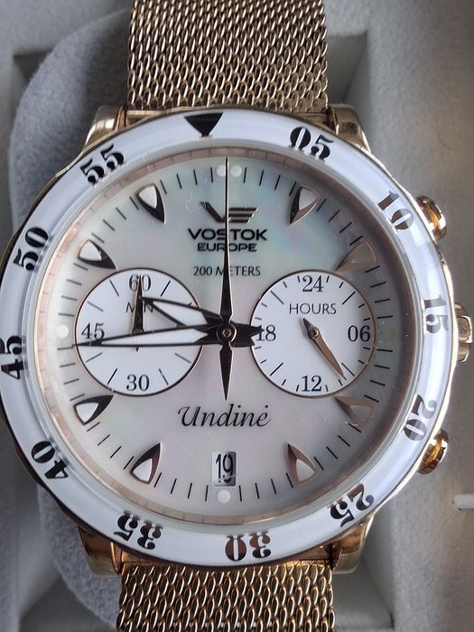 Vostok Europe Undine – komplet + 3 oryginalne paski