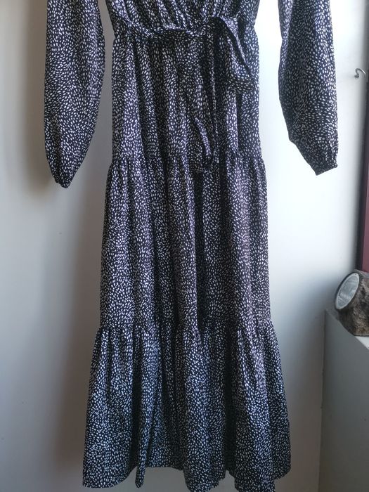 Vestido comprido bolinhas - Novo!