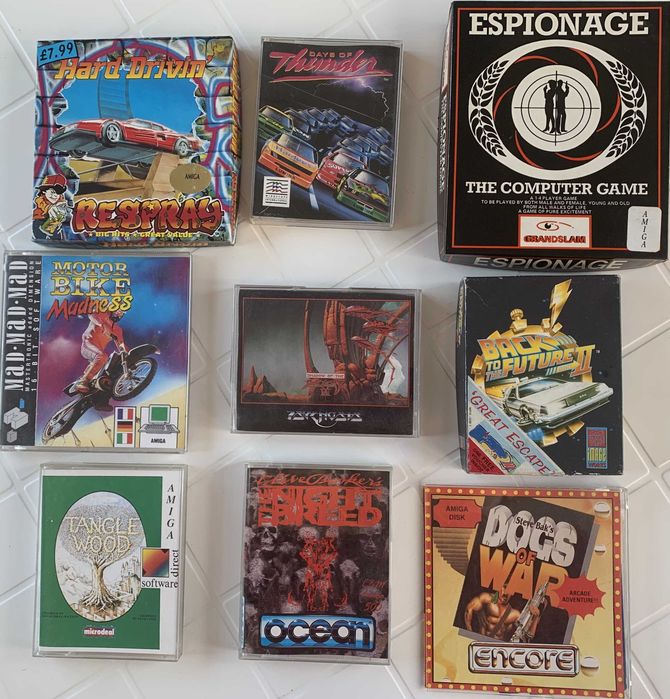 Megapack Commodore Amiga 500 + Monitor + Impressora + 9 Jogos + Extras