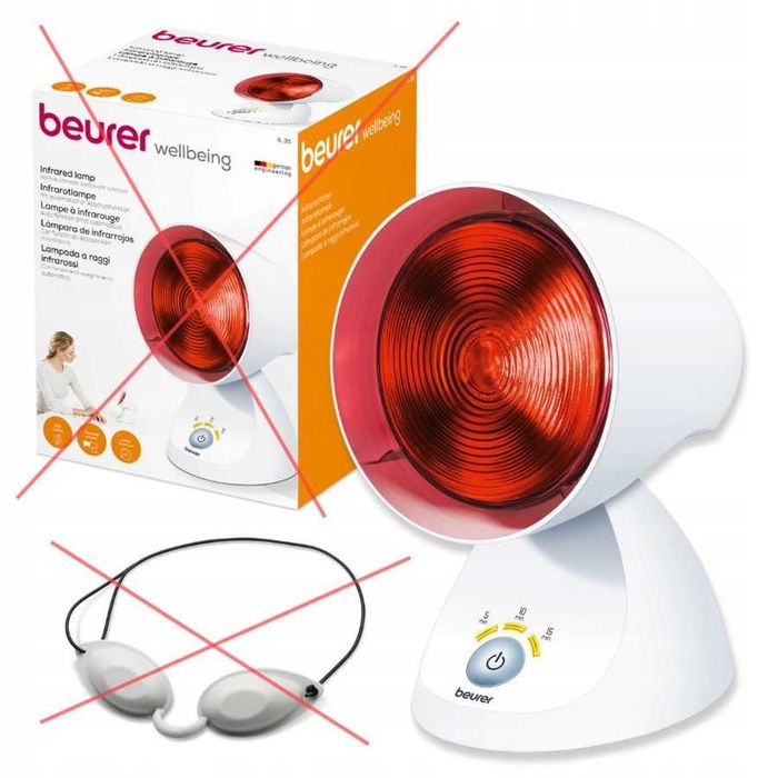 Lampa lecznicza Beurer biały 100 W