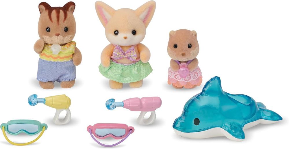 Ігровий набір Sylvanian Families Малюки розваги у басейні (5749) Малыши развлечения в бассейне 5749