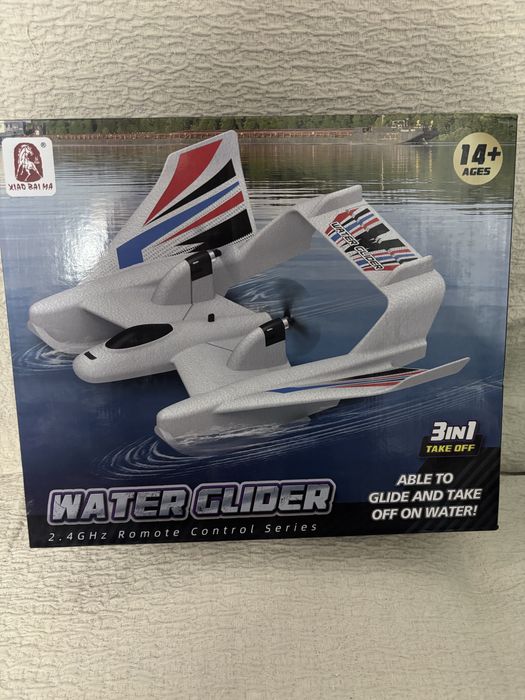 Water Glider 3 em 1 Telecomandado 2.4GHz – Água e Voo Novo
