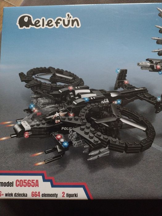 Klocki elefun policja jak lego