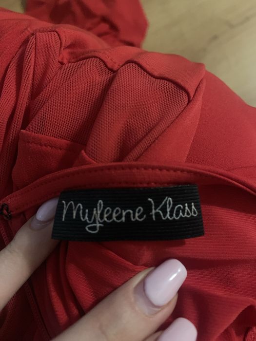 Sukienka suknia długa czerwona L myleene klass
