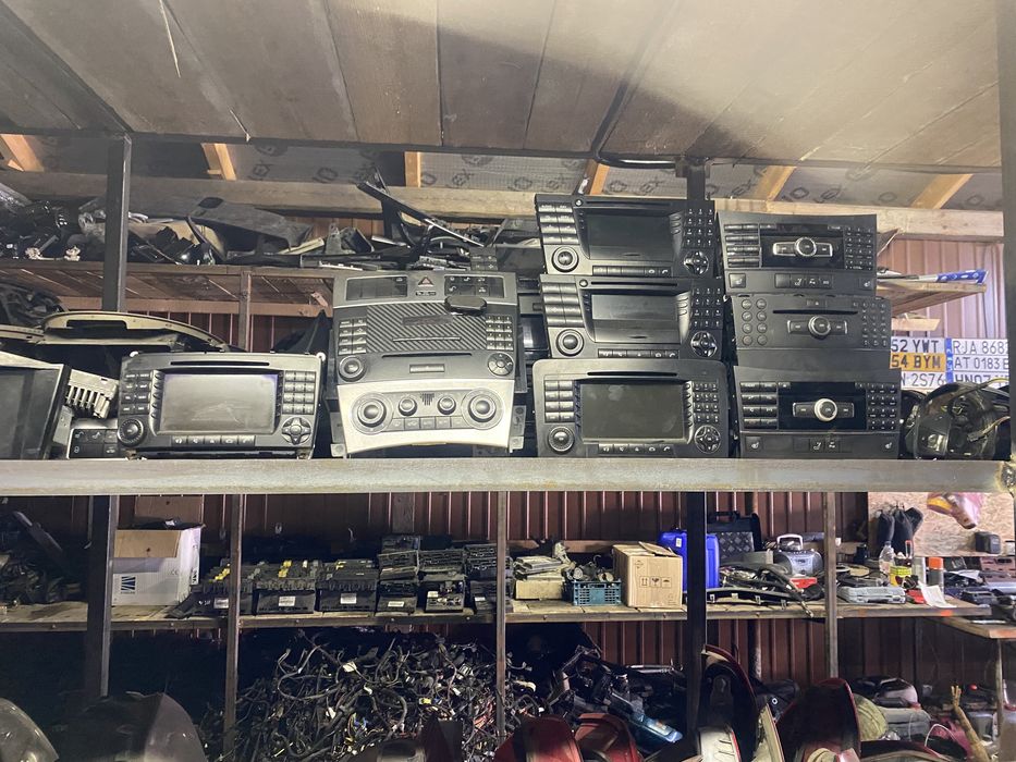 W203 w211 w164 w212,w164 w219 comand магнітола блок клімату