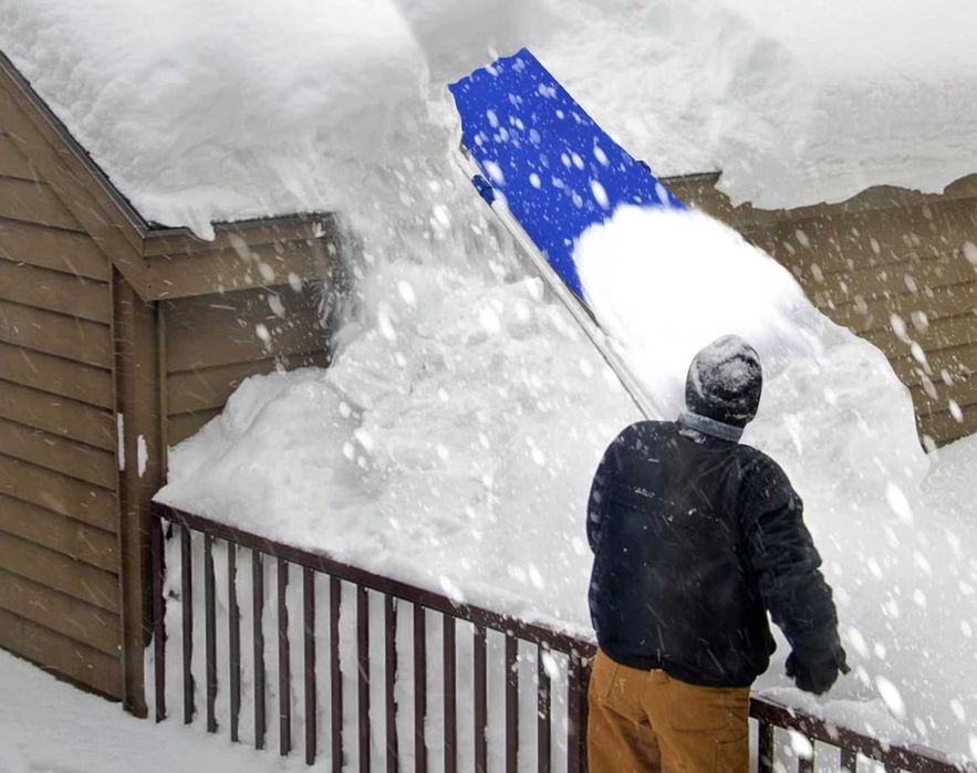 Profesjonalne Narzędzie Do Usuwania Śniegu Z Dachu 6M Odśnieżanie HIT