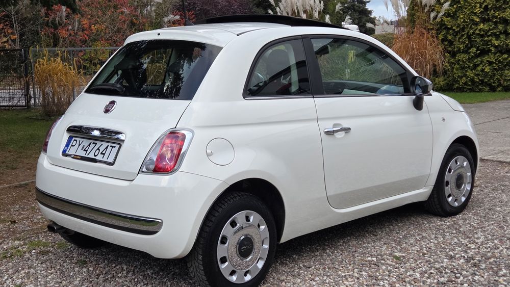 Fiat 500 ! Panoramiczny Dach ! Zadbany !