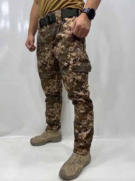 Штани піксель зимові з флісом зсу SoftShell софтшелл