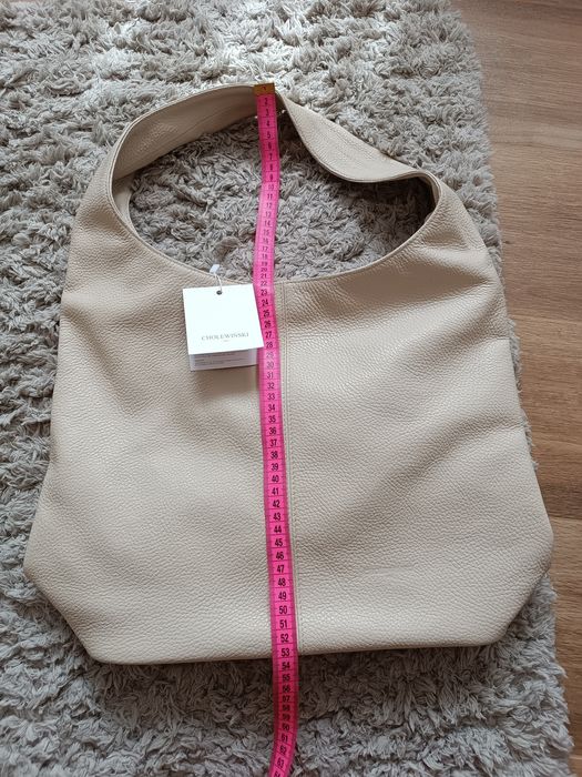 Torebka shopper bag włoska skóra Cholewiński