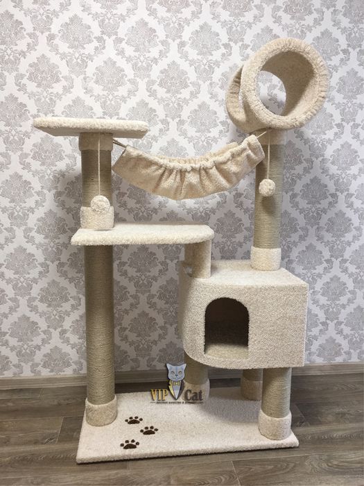 Игровые комплексы, домики, когтеточки для кошек/котов