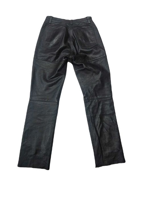 HEIN GERICKE Damskie spodnie motocyklowe skórzane proste S pas 72 1523