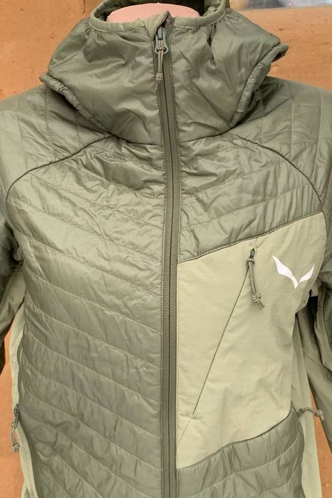 Salewa ortles hybrid tirolwool трекинговая  мужская куртка S-M.