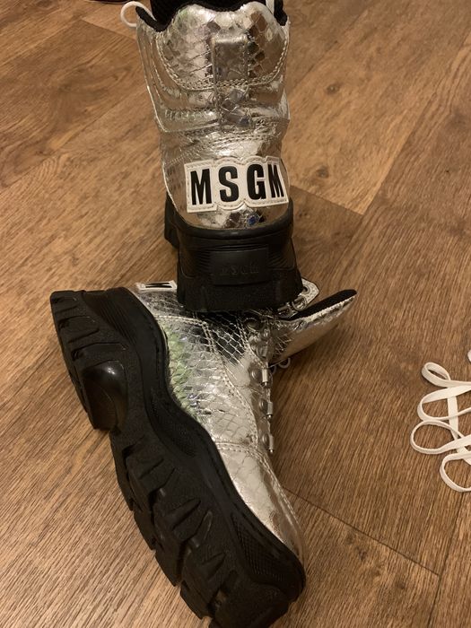 msgm черевики кросівки ботінки італія устілка 23 -24