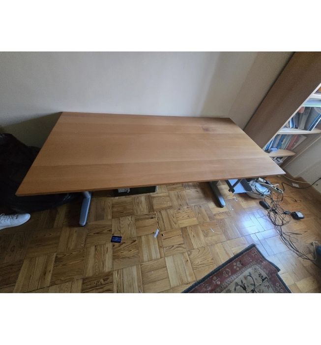 Secretaria em madeira + módulo gavetas