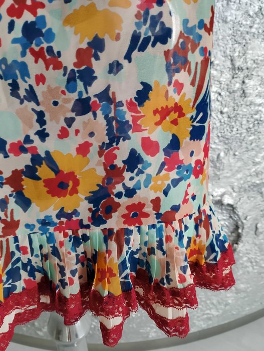 TwinSet bluzka włoska koronki roz L