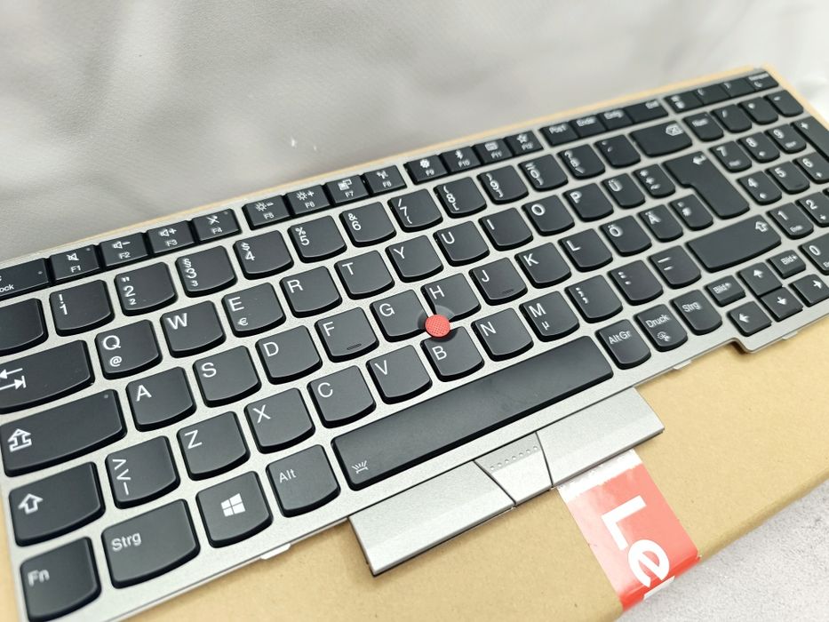 Нова клавіатура ThinkPad T590/L580/E580/E590/P52/P72 DE-BL - SILVER
