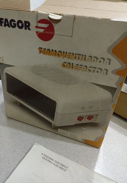 Aquecedor termoventilador