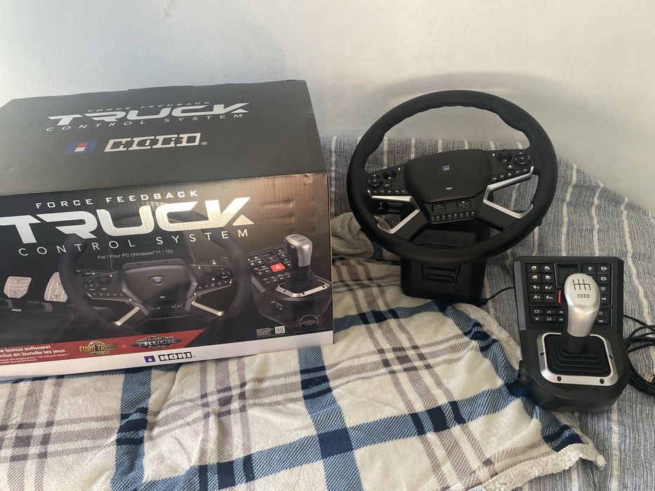 Volante hori truck Control system Hori force feedback wheel