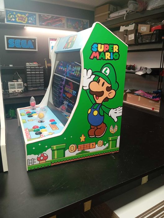 Arcade Bartop Super Mario 21"