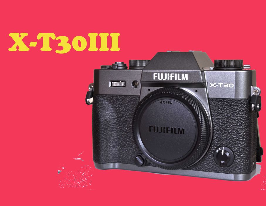 Fuji X-T30III Cinza + XF 60mm Macro WR. Novo, zero fotos. Caixa e acessórios. Garantia Fuji PT