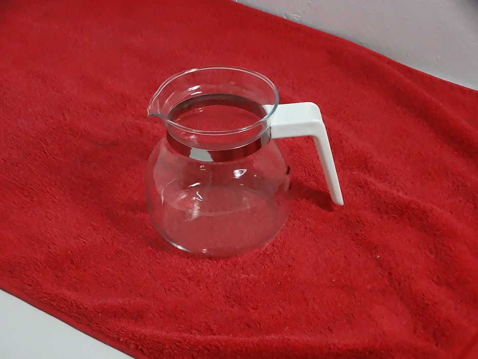 Szklany dzbanek do kawy/herbaty 800ml - Vintage / Retro Design