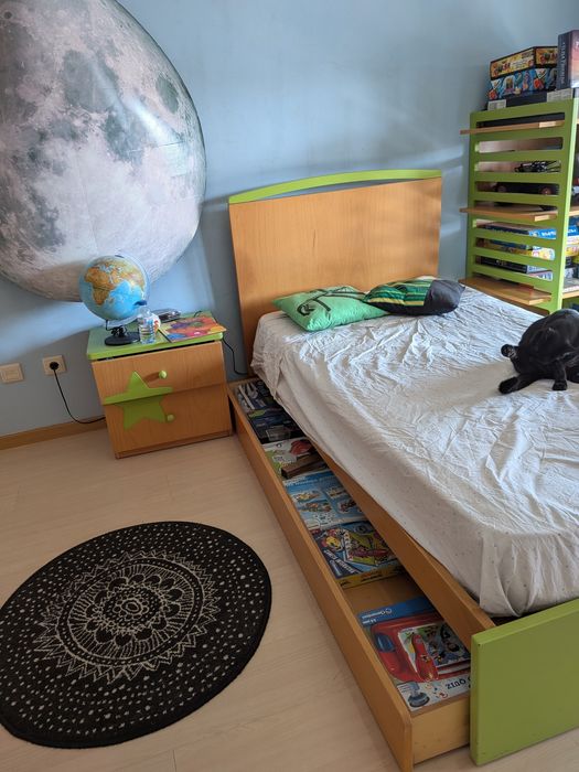 Mobília bebé criança e juvenil Transformável que acompanha através de módulos as várias fases da criança. Bom Preço e qualidade na Madeira