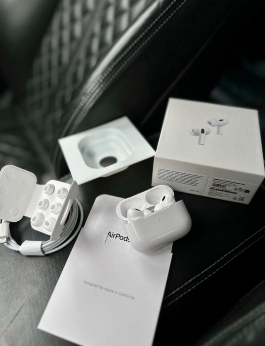 AirPods Pro 2 Apple 1:1, 2025, Чіп Airoha, Type-c, Lighting, ГАРАНТІЯ
