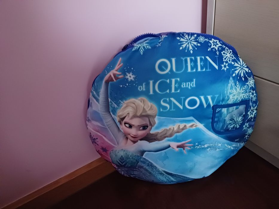 Almofada Frozen - porta pijama