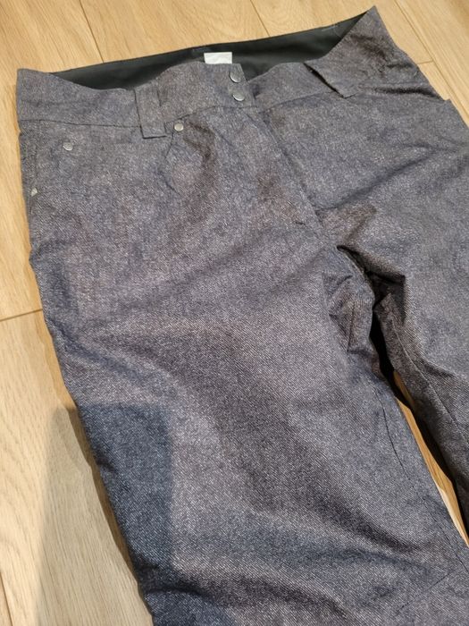 Spodnie narciarskie Snow Tech szare rozmiar 38