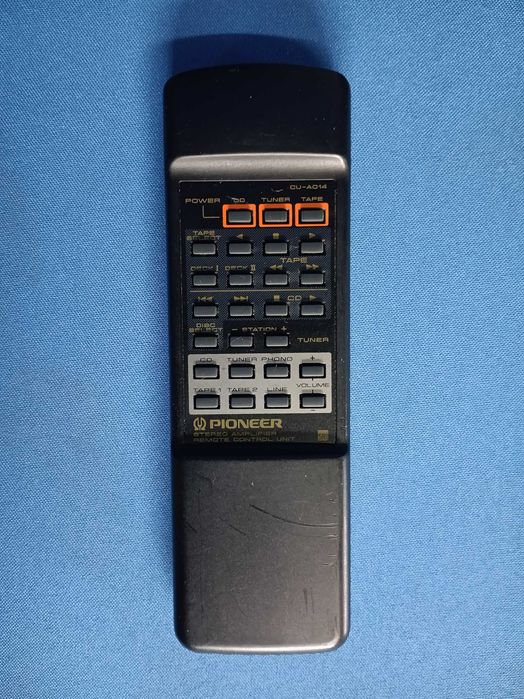 amplificador PIONEER A-502R c/comando