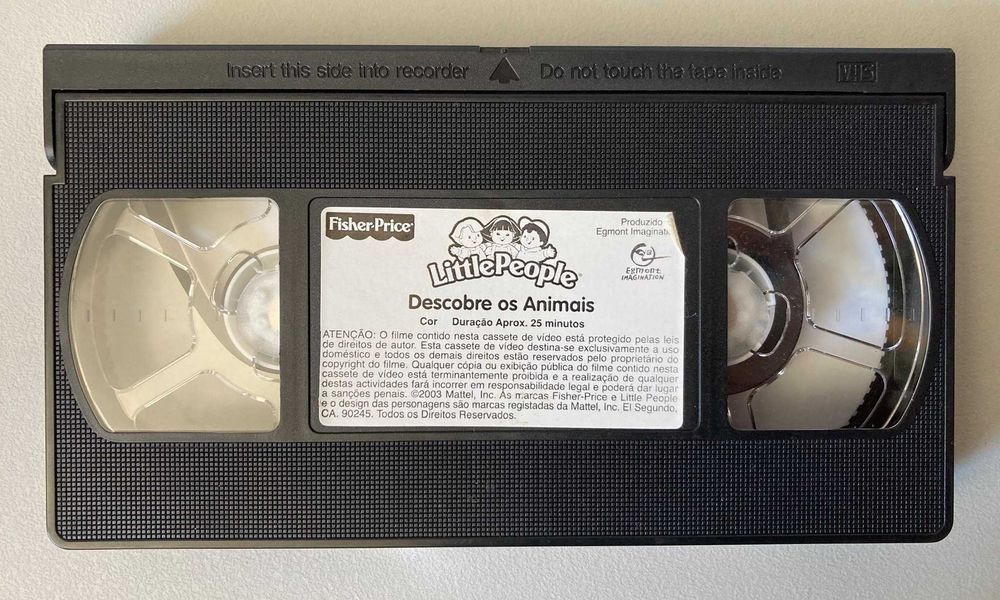 [VHS] Little People: Descobre os Animais (não testado)