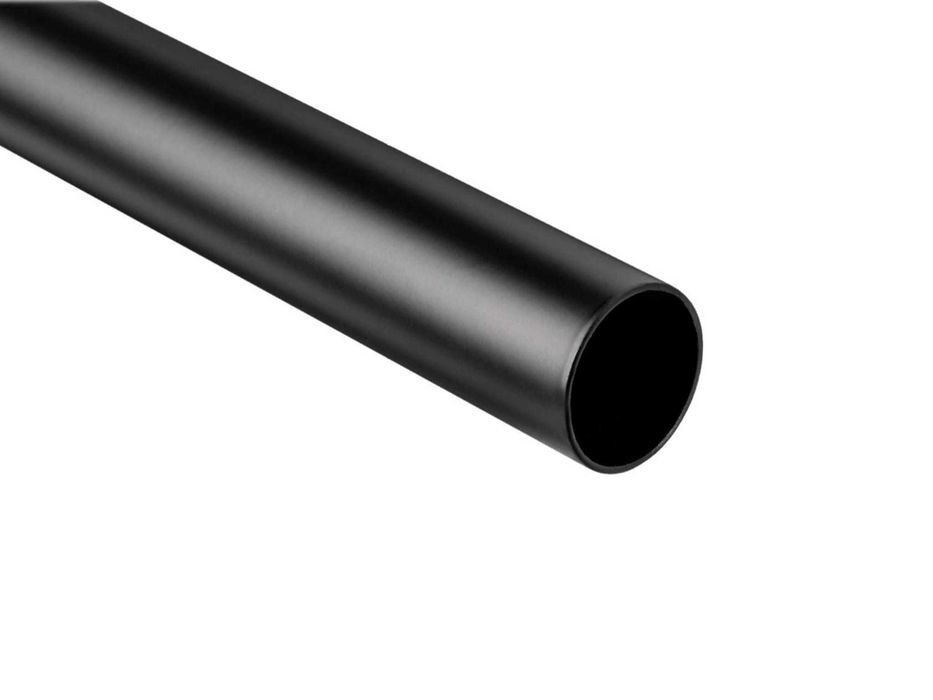 Rura czarna konstrukcyjna 48,3mm malowana czarny mat, odcinki 4m , 2m łacznie 360mb