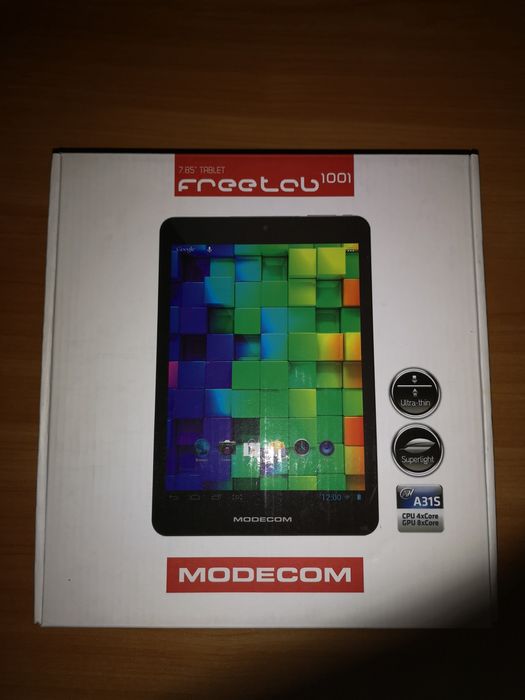(J+M) Tablet Modecom Freetab 1001 + Etui / Case / Pokrowiec