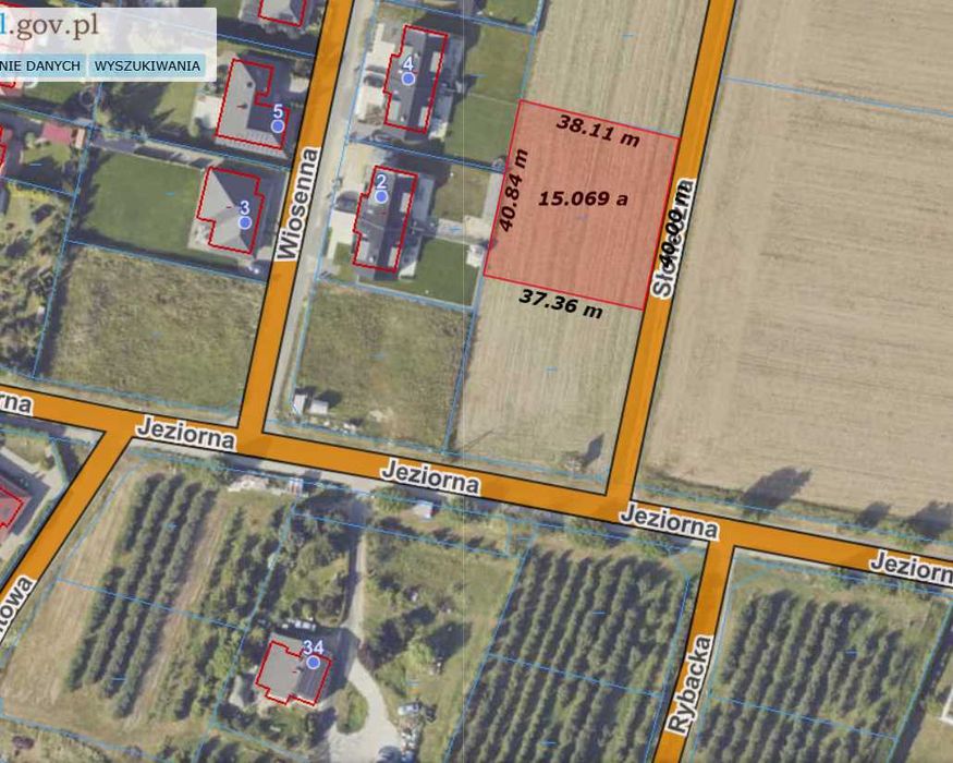 Na SPRZEDAŻ piękna działka budowlana w atrakcyjnym miejscu w Kłodawie