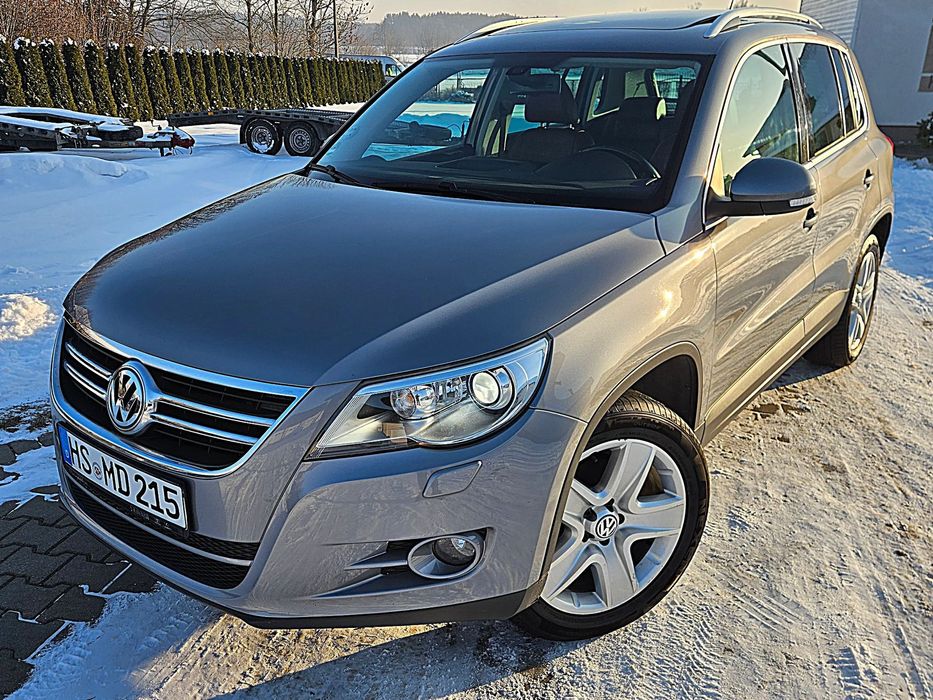 Volkswagen Tiguan 2.0Tsi 4x4 Automat Bi Xenon Skretny Nawi Panorama Hak PDC Kamera FULL