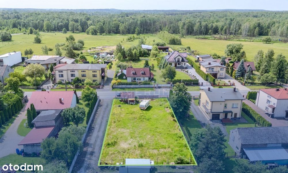 Uzbrojona działka Sobuczyna - ul. Konwaliowa