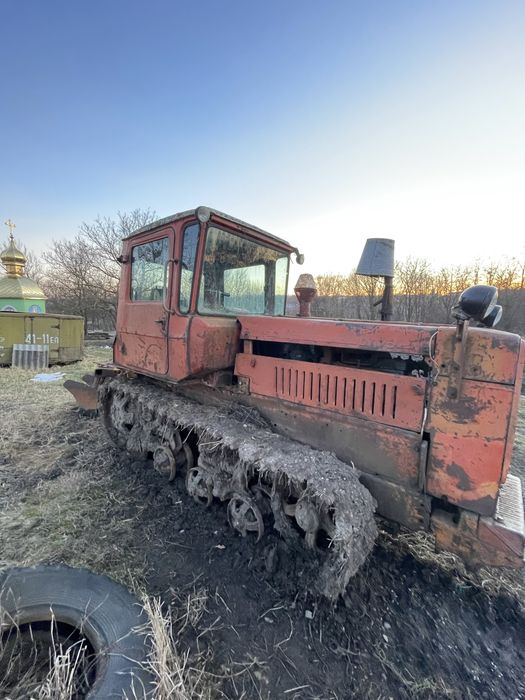 Дт 75 з плугом  продам