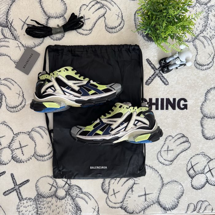 Balenciaga Runner green/blue