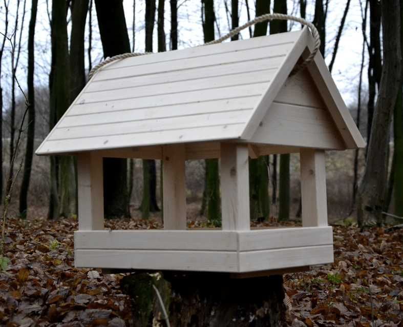 Karmnik GIGANT 60x50x50 - Impregnowany karmni dla ptaków.
