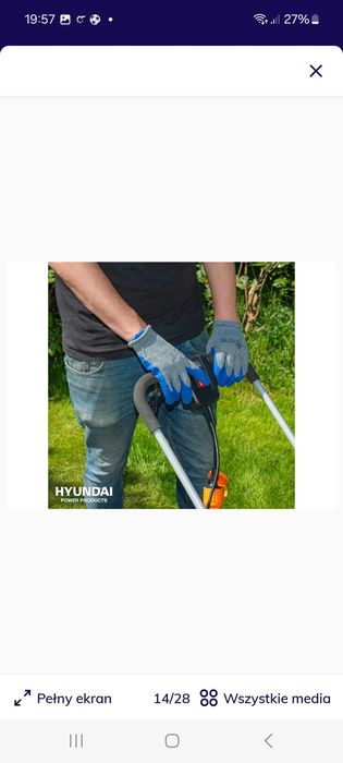 Kosiarka Hyundai 1600W 38cm