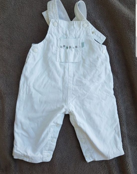 Ogrodniczki niemowlęce 68 krótkie