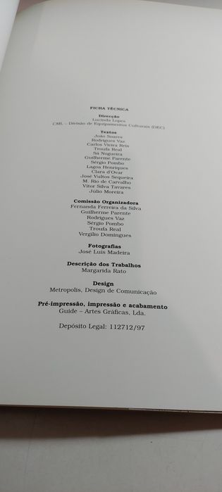 Júlio Pereira, Pintor de Arte (1997)