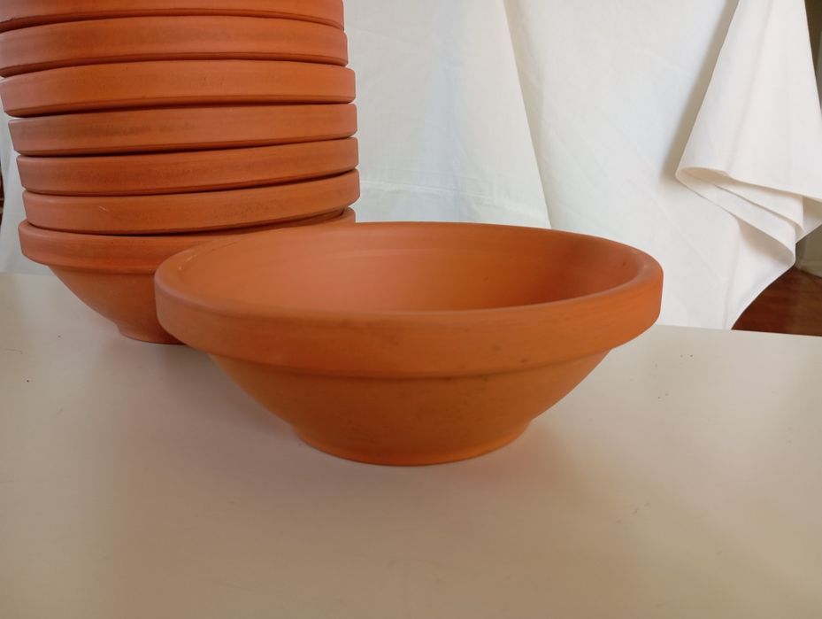 Taças barro novas