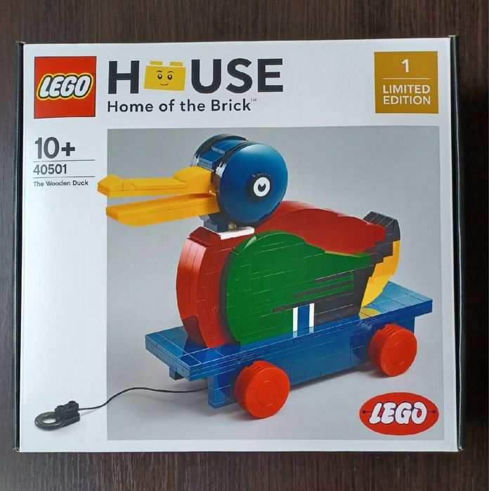 LEGO House 40501 Drewniana kaczka