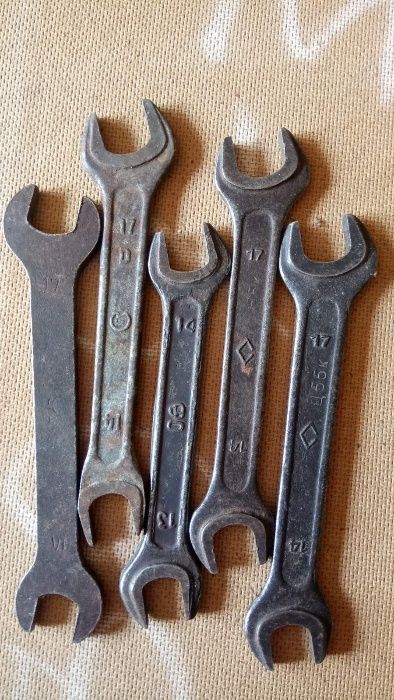 Набор ключей гаечных рожковых.
