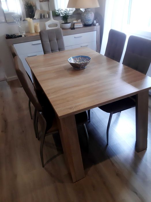 Mesa sala jantar extensível
