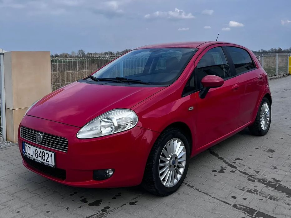 Fiat Grande Punto Fiat Grande Punto 1.4 95KM | 6 biegów | Alufelgi | Zarejestrowany